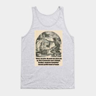 Weep, you girls! Tank Top